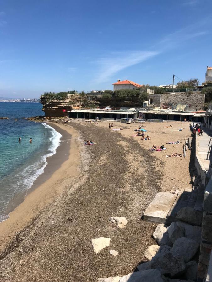 Le Cabanon Bleu Sur La Plage Marseille Kültér fotó